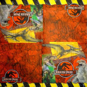 048 Dinosaur - 3-ply - Dragon Tales 2001